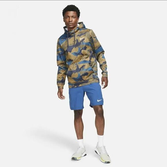 Nike Therma Fit Pullover Camo Training Hoodie - Picture 1 of 9